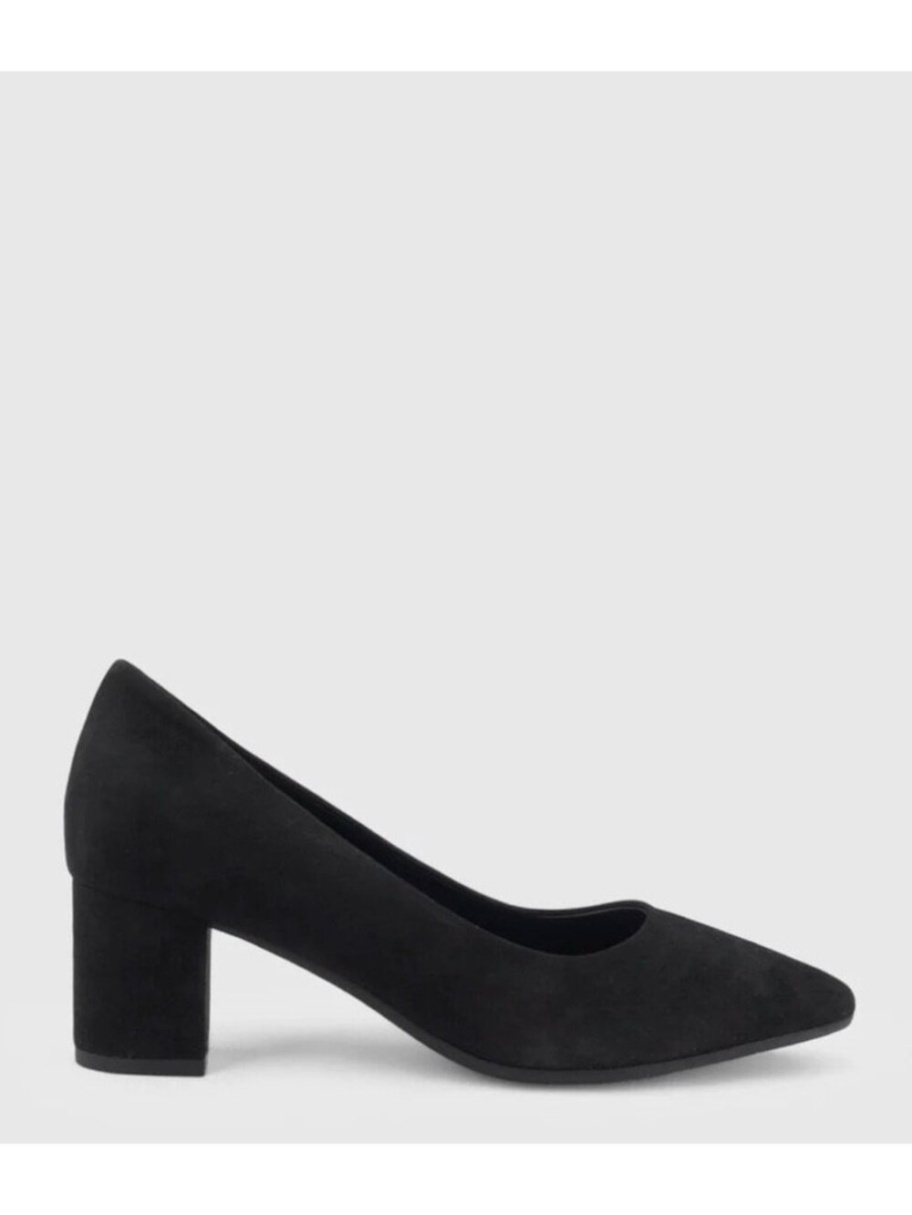 New Aquatalia Kari Pump Black Suede Sz 9.5
